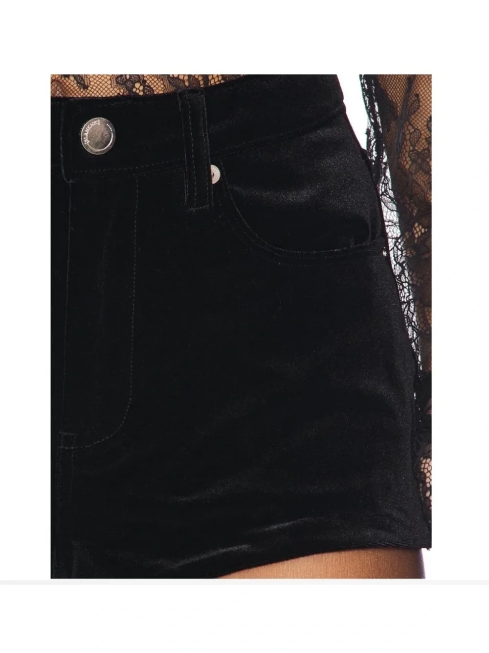 Hot Short in High Profile  Velvet BLANKNYC